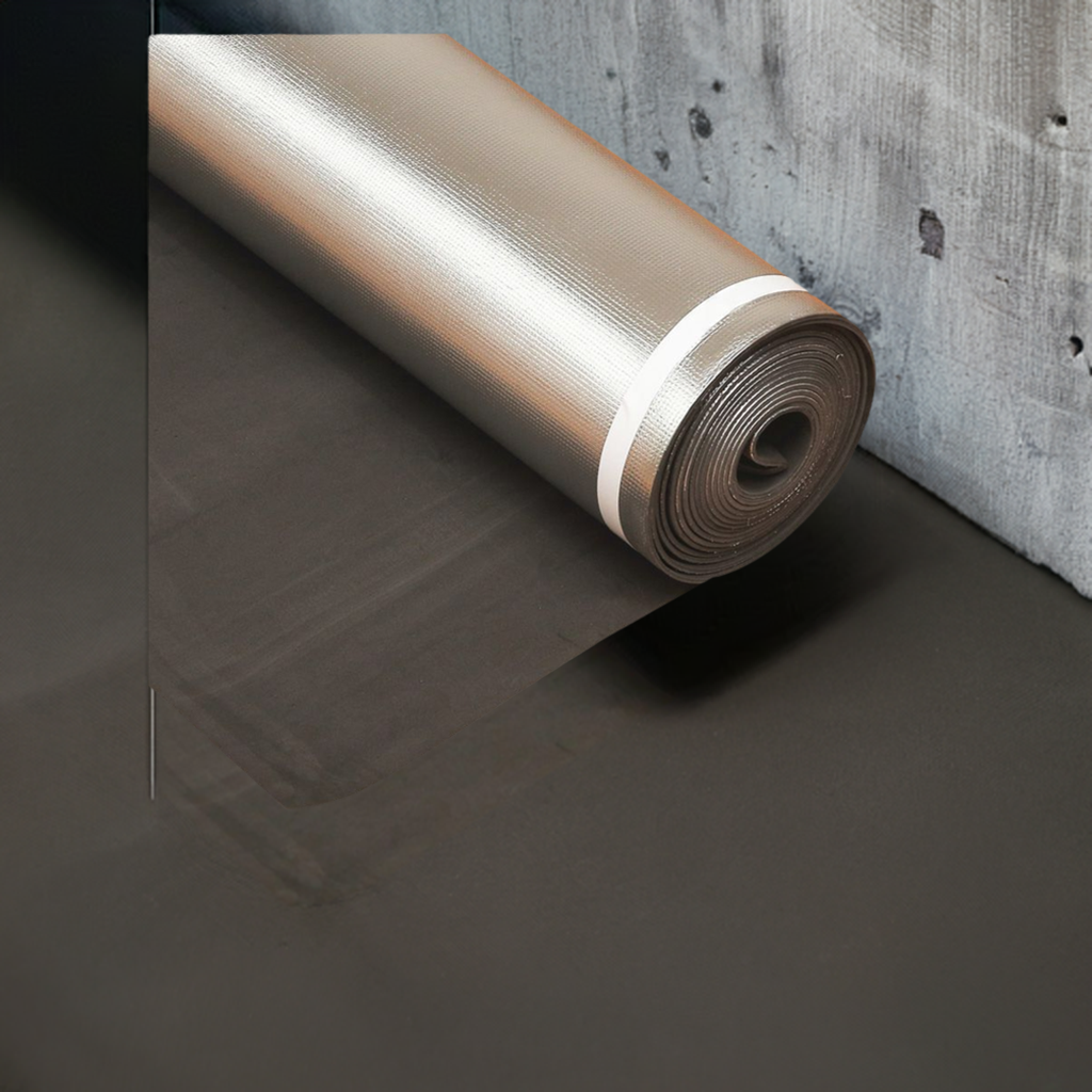 Silver underlay 10 metres in a roll