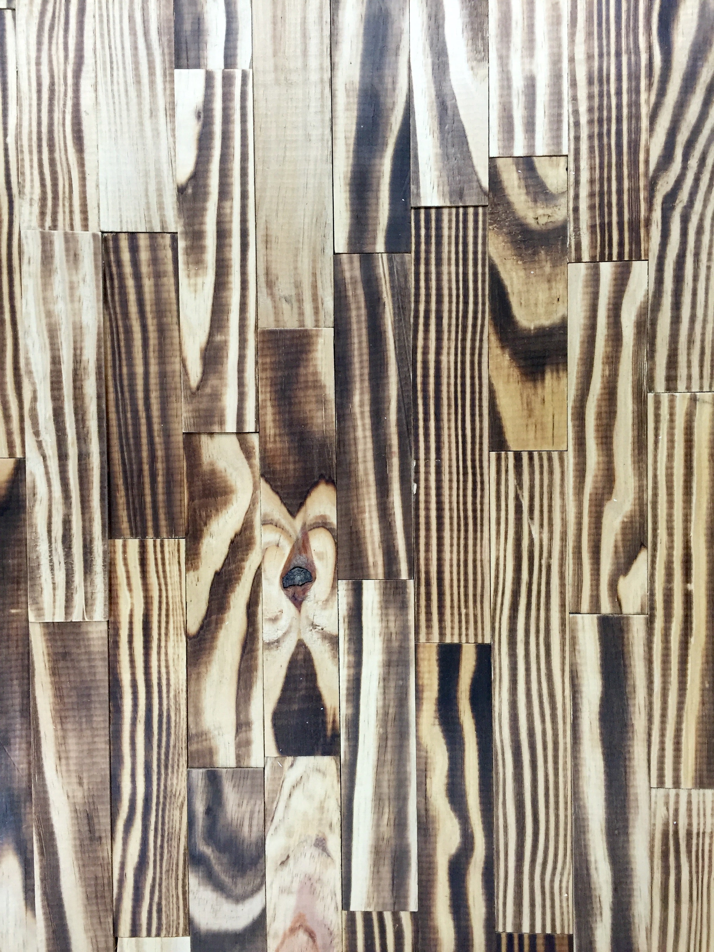 Wall cladding "cooked pine"